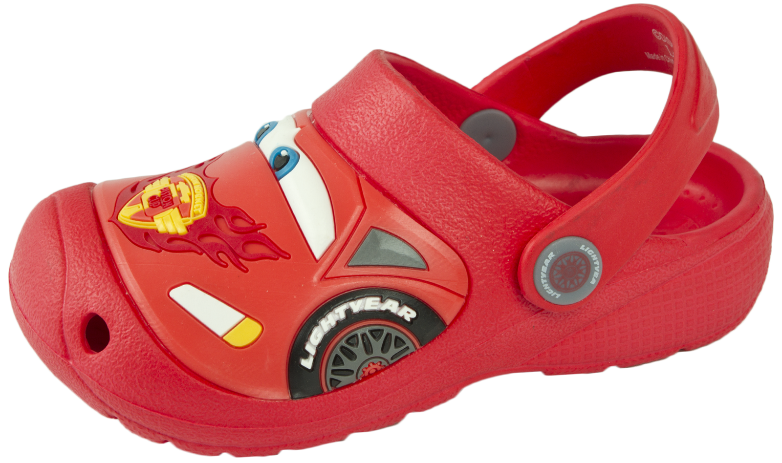 Disney Cars Lightning McQueen 3D Clogs Beach Summer Sandals Boys Shoes